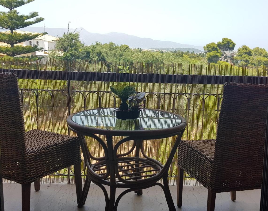 Mon Repos Panorama Daire Korfu Dış mekan fotoğraf